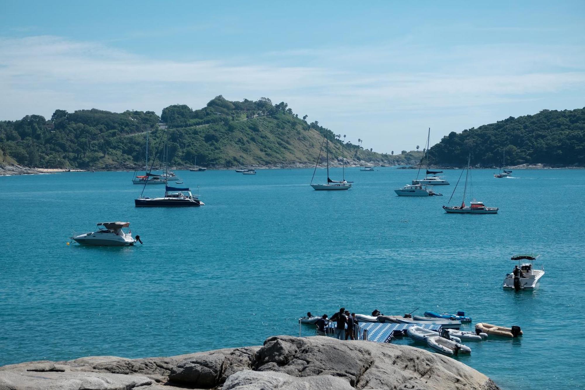 Naiharn On The Rock Resort Phuket Nai Harn Bagian luar foto